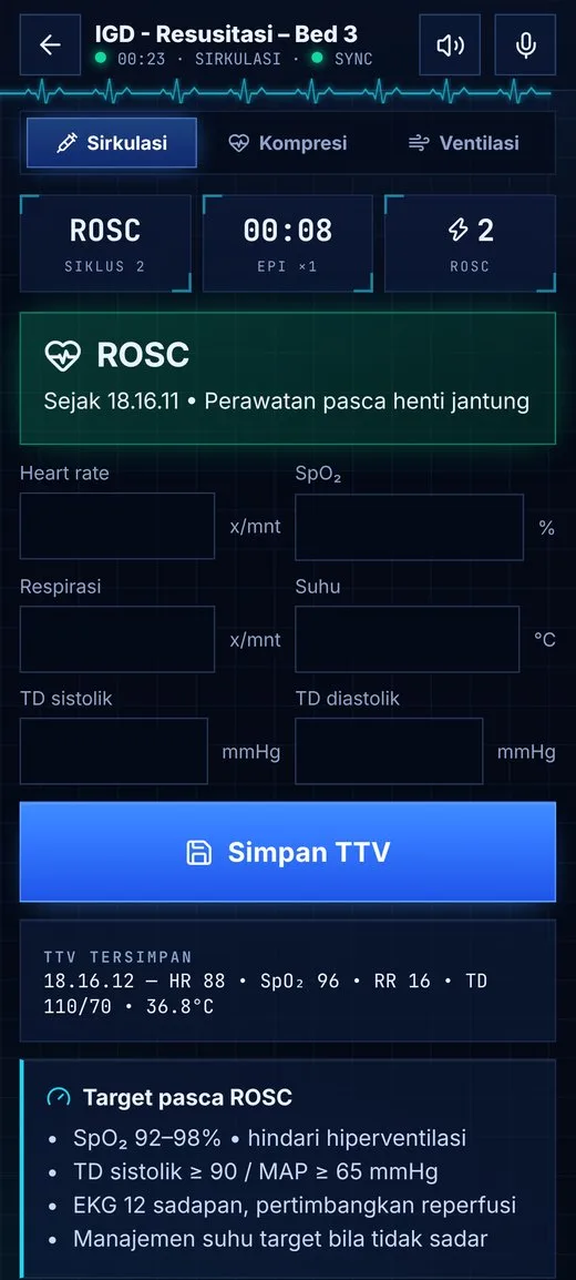 ROSC & TTV